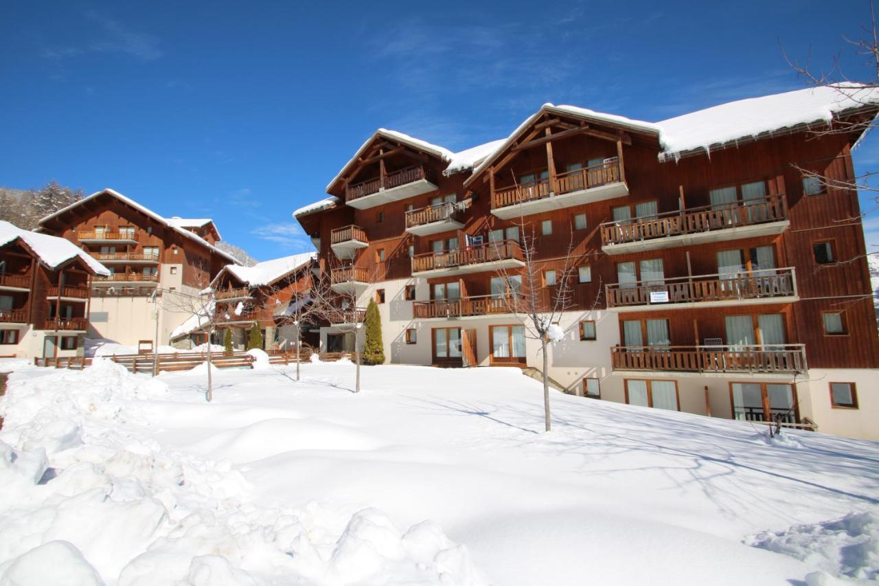 Ferienwohnung Les Chalets Du Parc Aux Etoiles - Cimes Et Neige Puy-Saint-Vincent Exterior foto